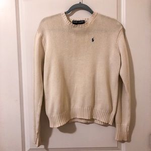Ralph Lauren Vintage Knit Crew Sweater (Small)